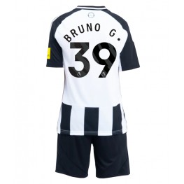 Newcastle United Bruno Guimaraes #39 Thuis tenue Kids 2024-25 Korte Mouw (+ Korte broeken)